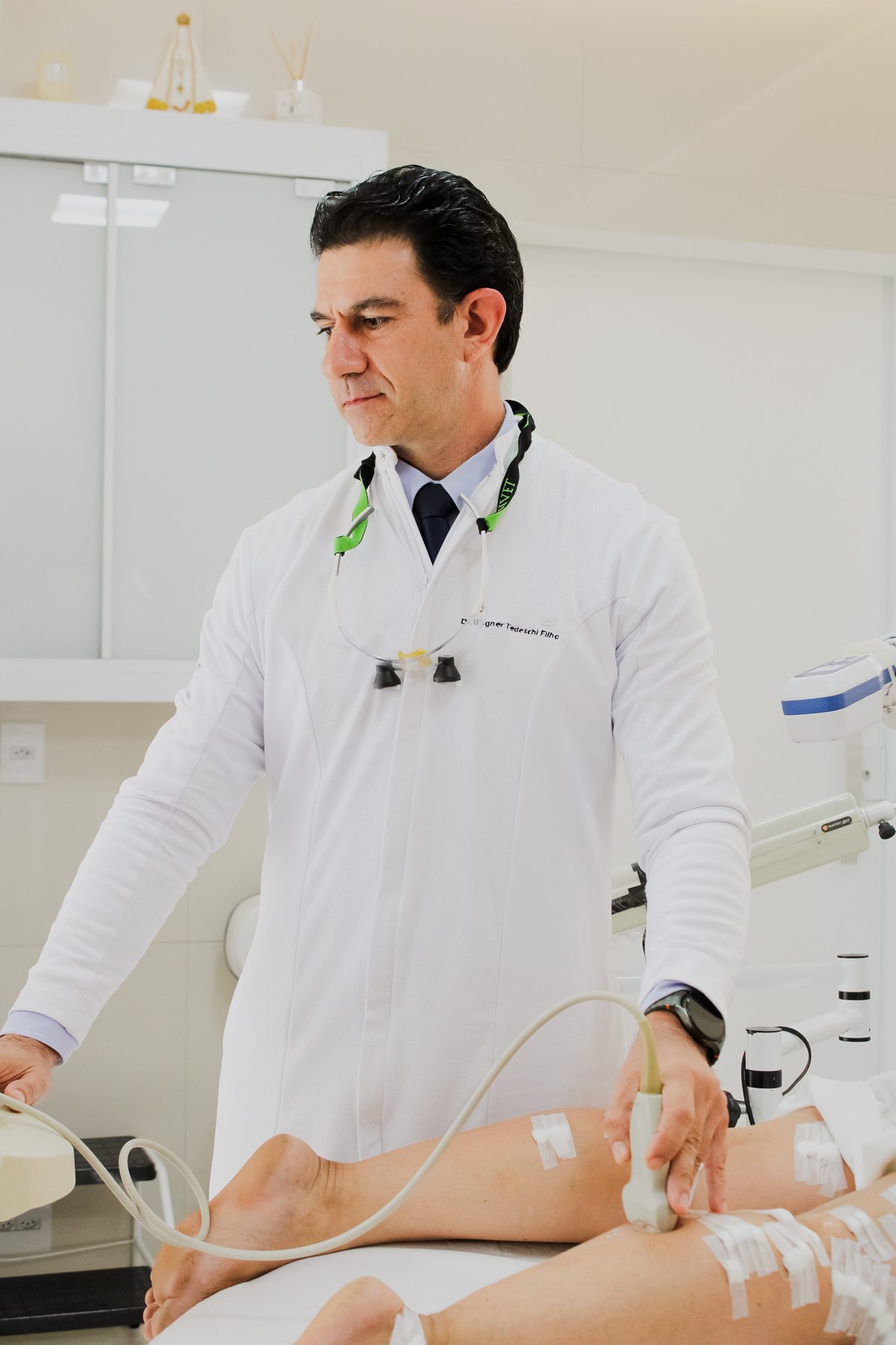 Endolaser vascular – tratamento guiado por ultrassom